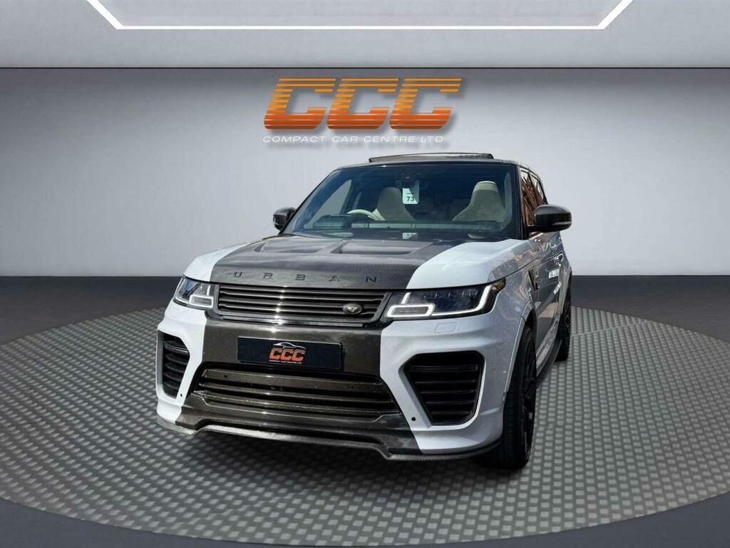 Land Rover Range Rover Sport 5.0 P575 V8 Svr 4Wd Euro 6 Ss White #4
