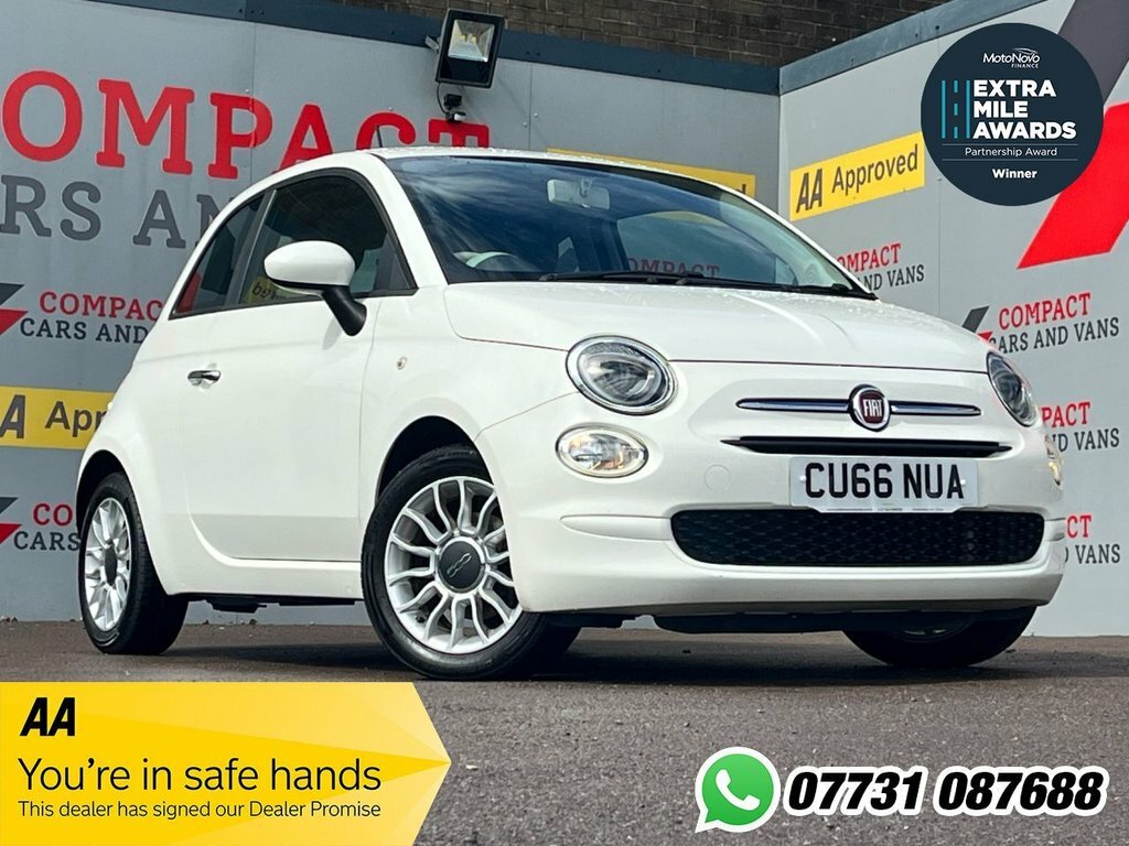 Fiat 500 1.2L Pop Star White
