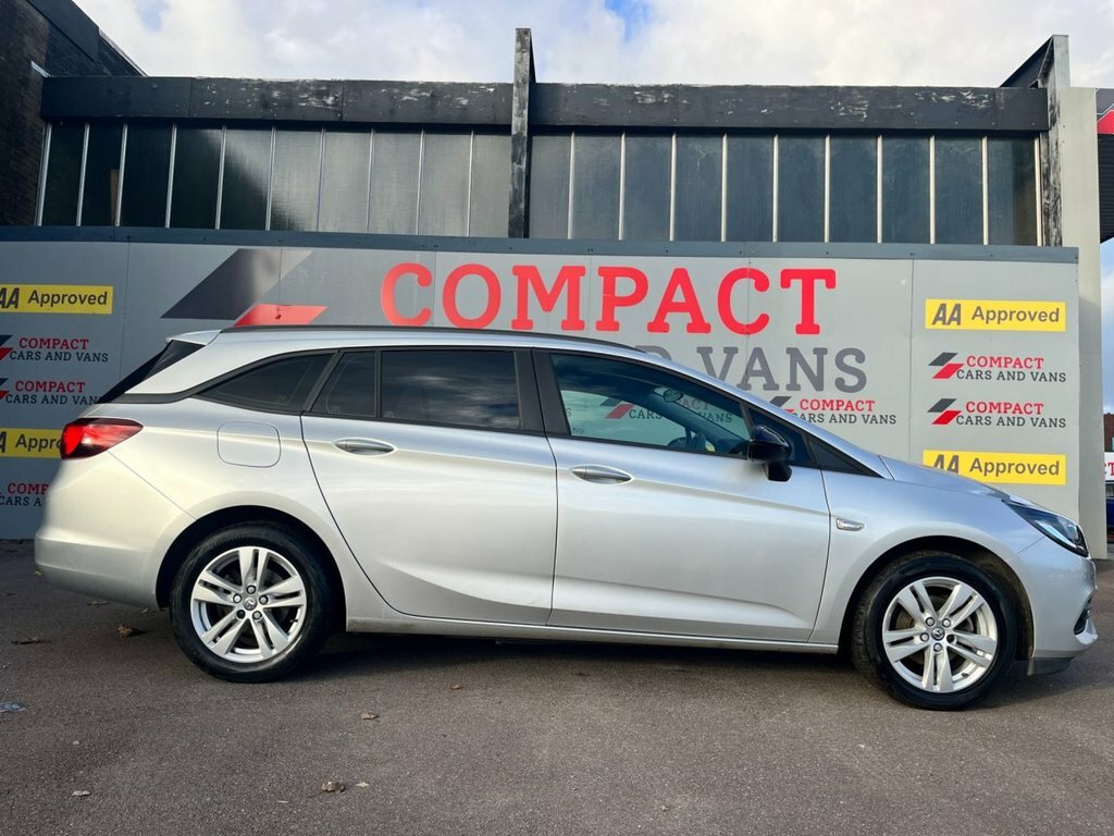 Vauxhall Astra 1.2L Business Edition Nav WV22PWE Silver #4