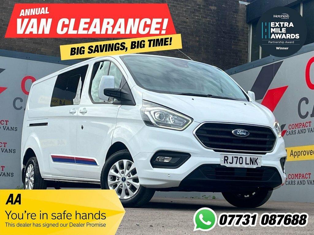 Ford Transit Custom 2L Limited RJ70LNK White