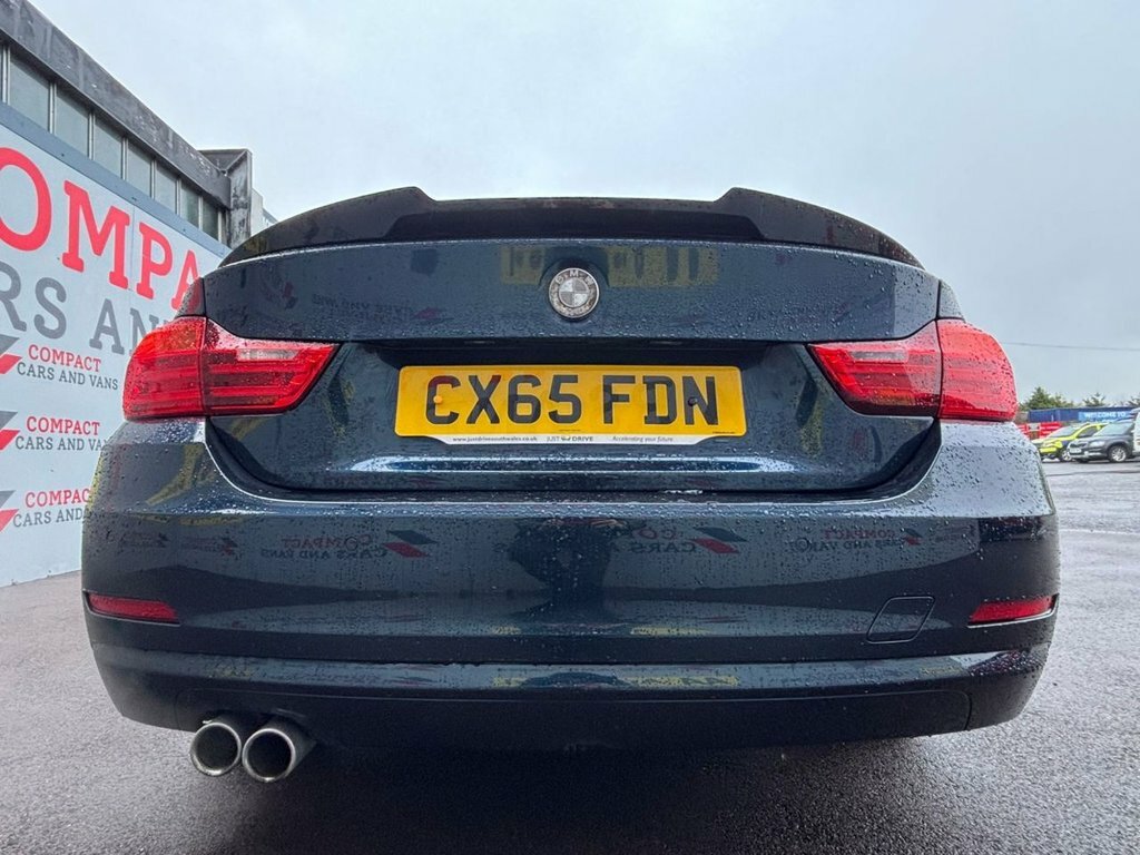 BMW 4 Series Gran Coupe 2L Se CX65FDN Blue #6