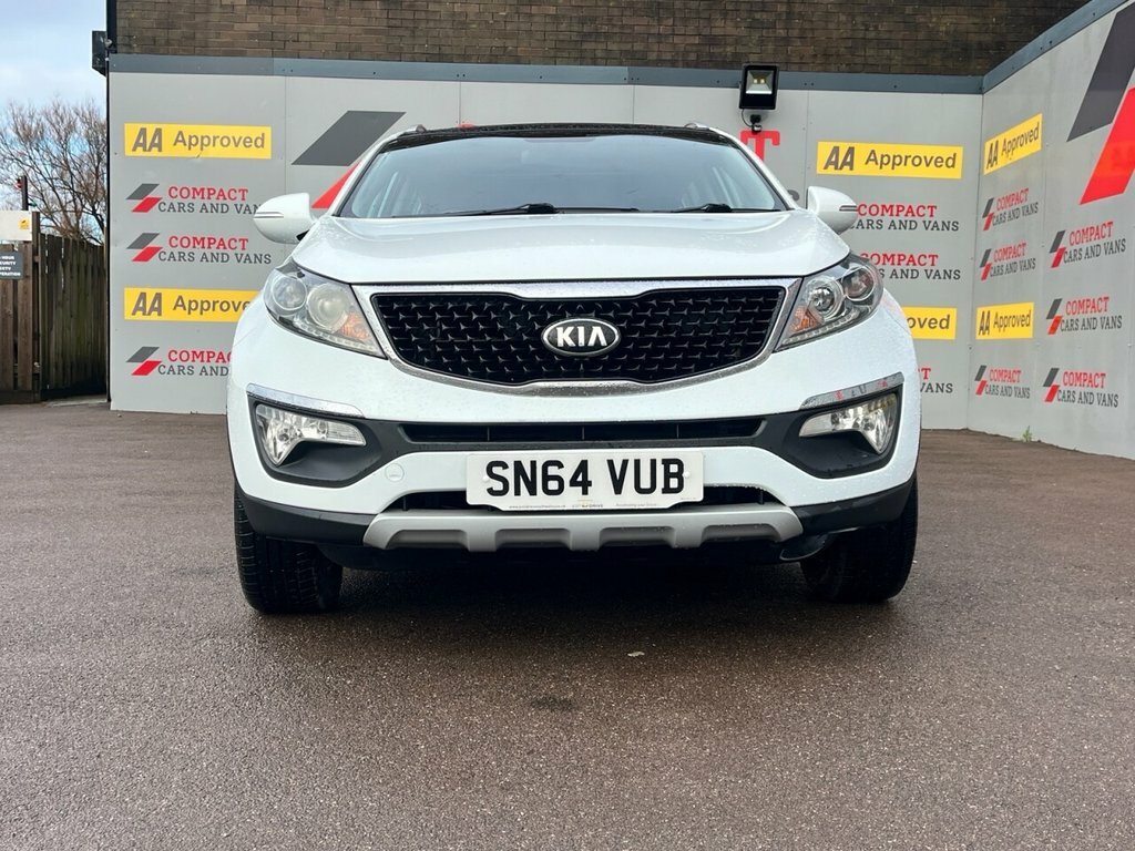 Kia Sportage Suv SN64VUB White #3