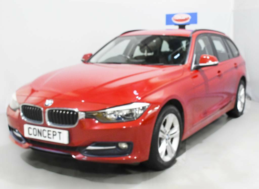 BMW 3 Series 2.0Td 184Bhp 320D Red