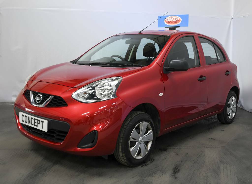 Nissan Micra Hatchback 1.2 80Ps Red