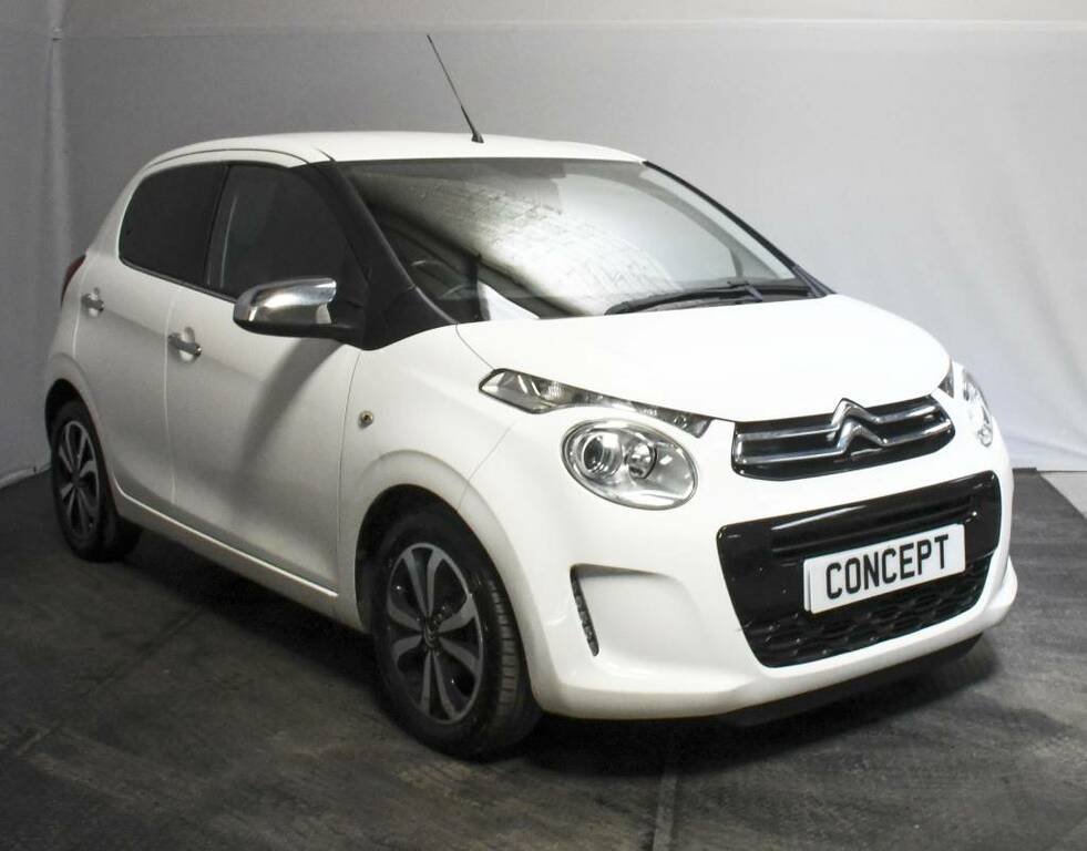 Citroen C1 Hatchback 1.2 Puretech Flair White #2