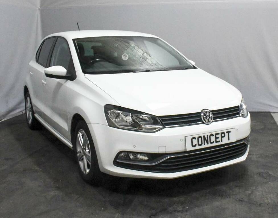 Volkswagen Polo Hatchback 1.0 60Ps White #2