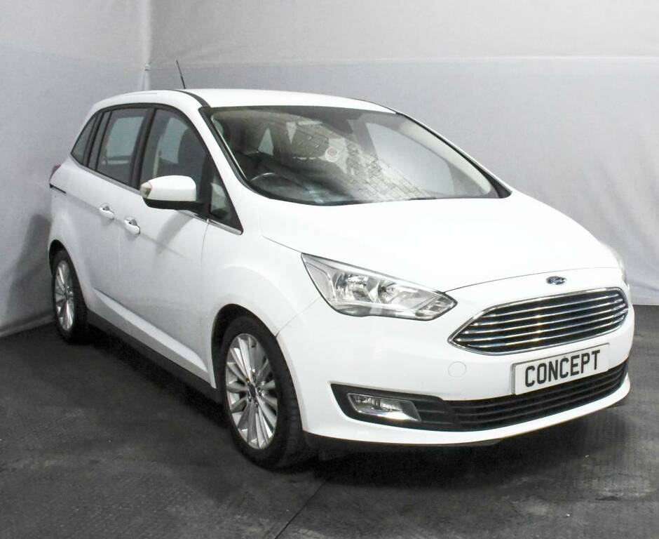 Ford Grand C-Max Estate 1.5 Tdci Titanium White