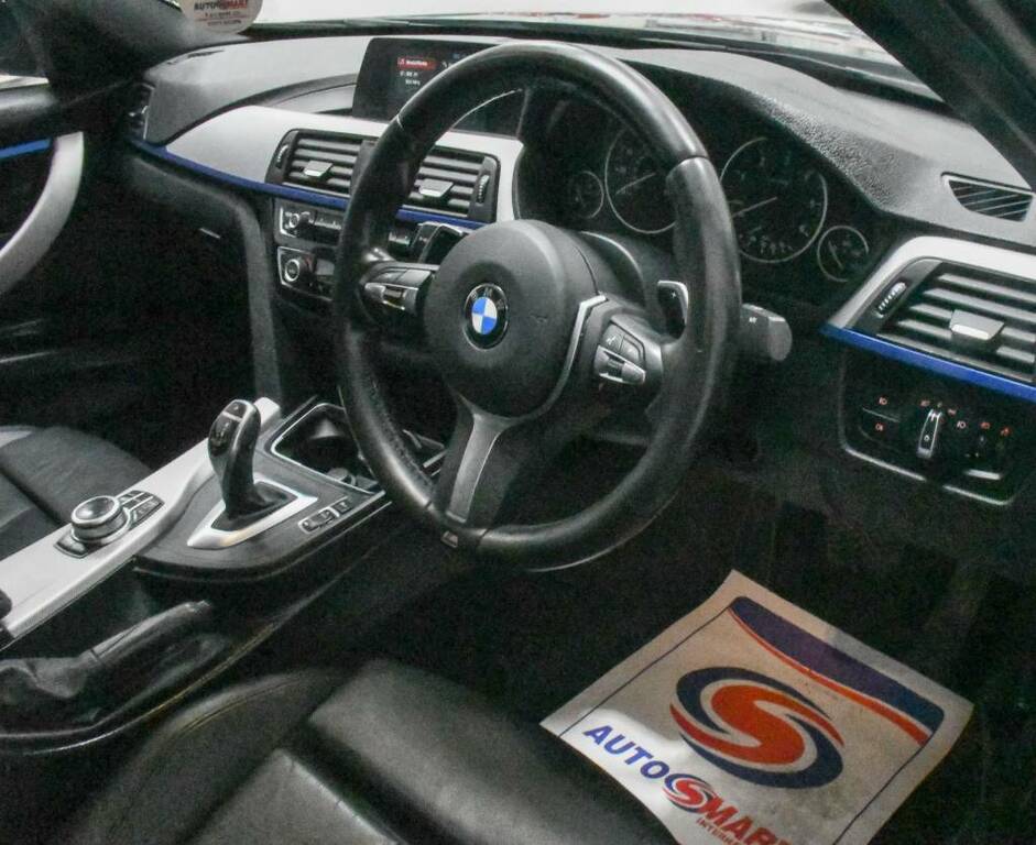 BMW 3 Series Saloon 320D M Sport Grey #4