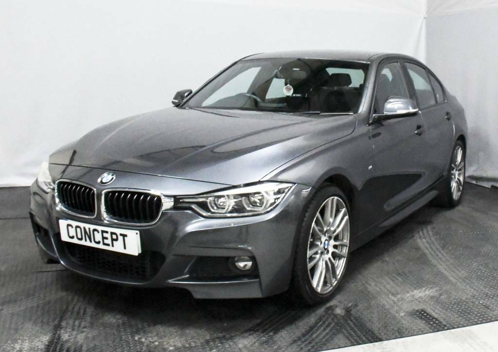 BMW 3 Series Saloon 320D M Sport Grey #2