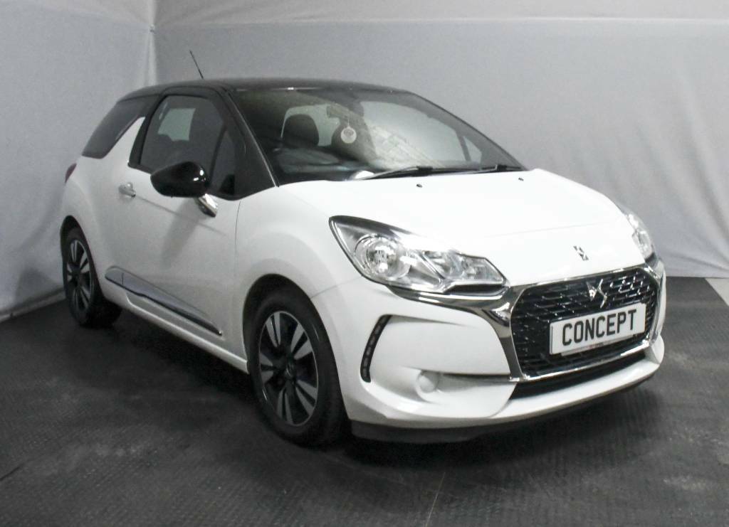 DS DS 3 Hatchback 1.6 Bluehdi Chic White #2