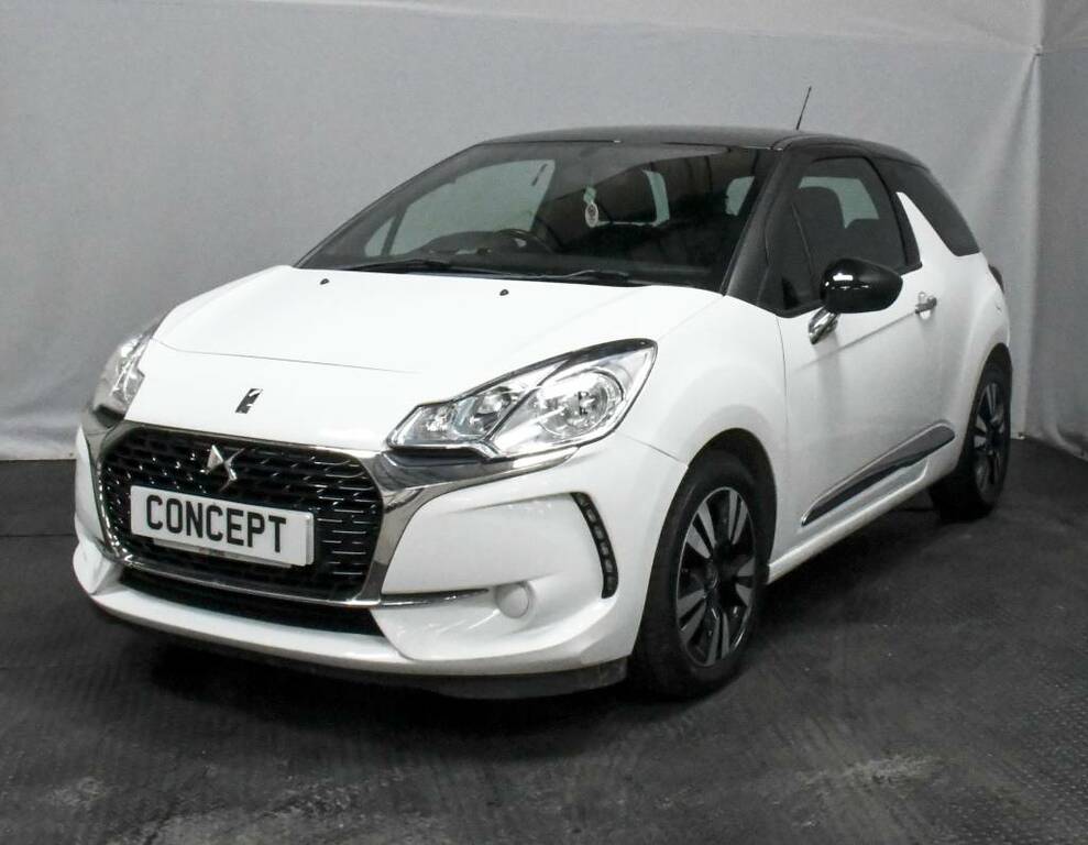 DS DS 3 Hatchback 1.6 Bluehdi Chic White