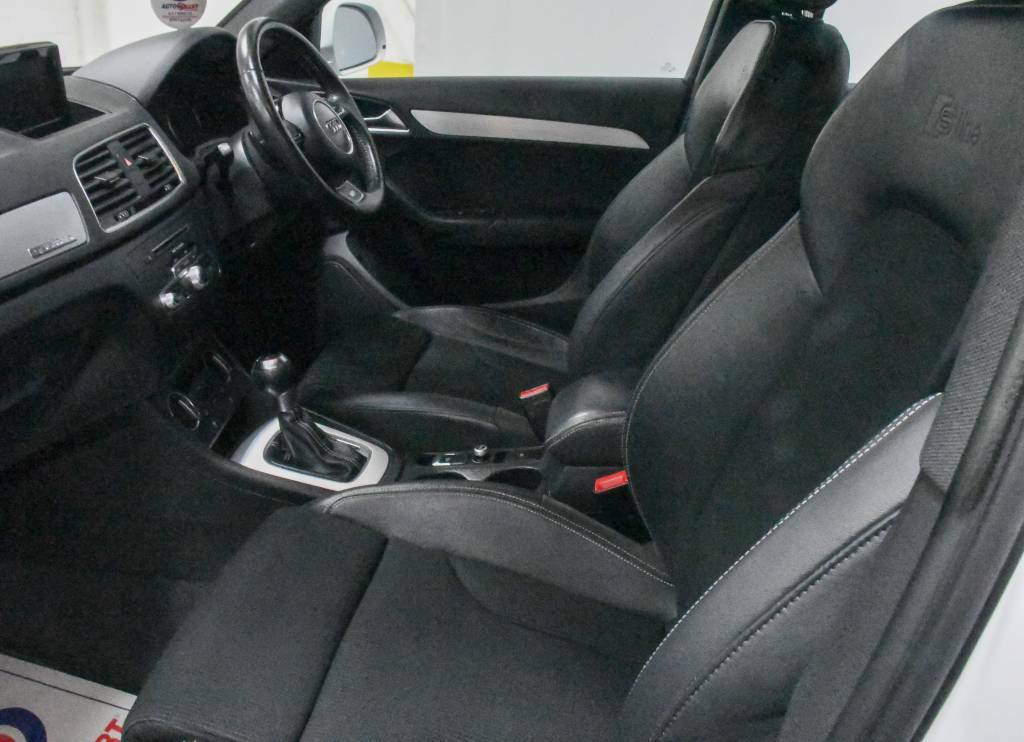 Audi Q3 Estate 2.0 Tdi Quattro S Line White #4
