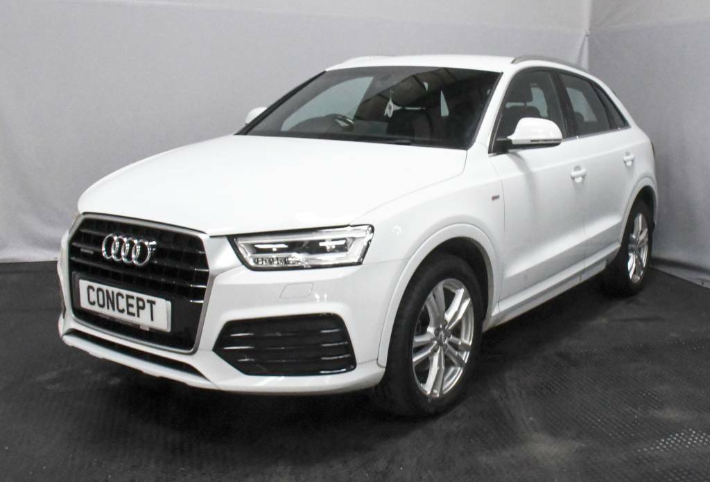 Audi Q3 Estate 2.0 Tdi Quattro S Line White