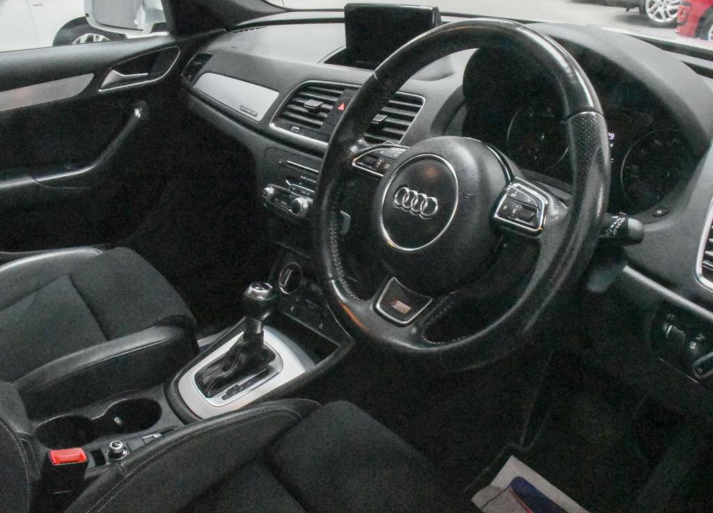 Audi Q3 Estate 2.0 Tdi Quattro S Line White #3