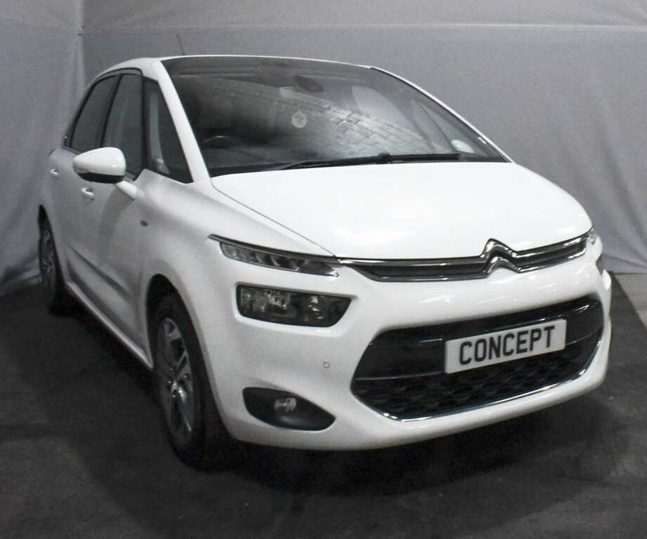 Citroen C4 Picasso Estate 1.6 Bluehdi Exclusive White #2