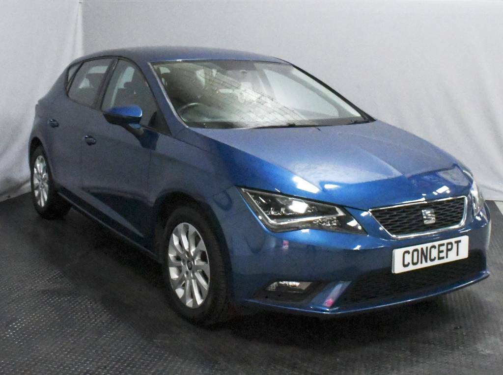 Seat Leon Hatchback 1.6 Tdi 110 Se Blue #2