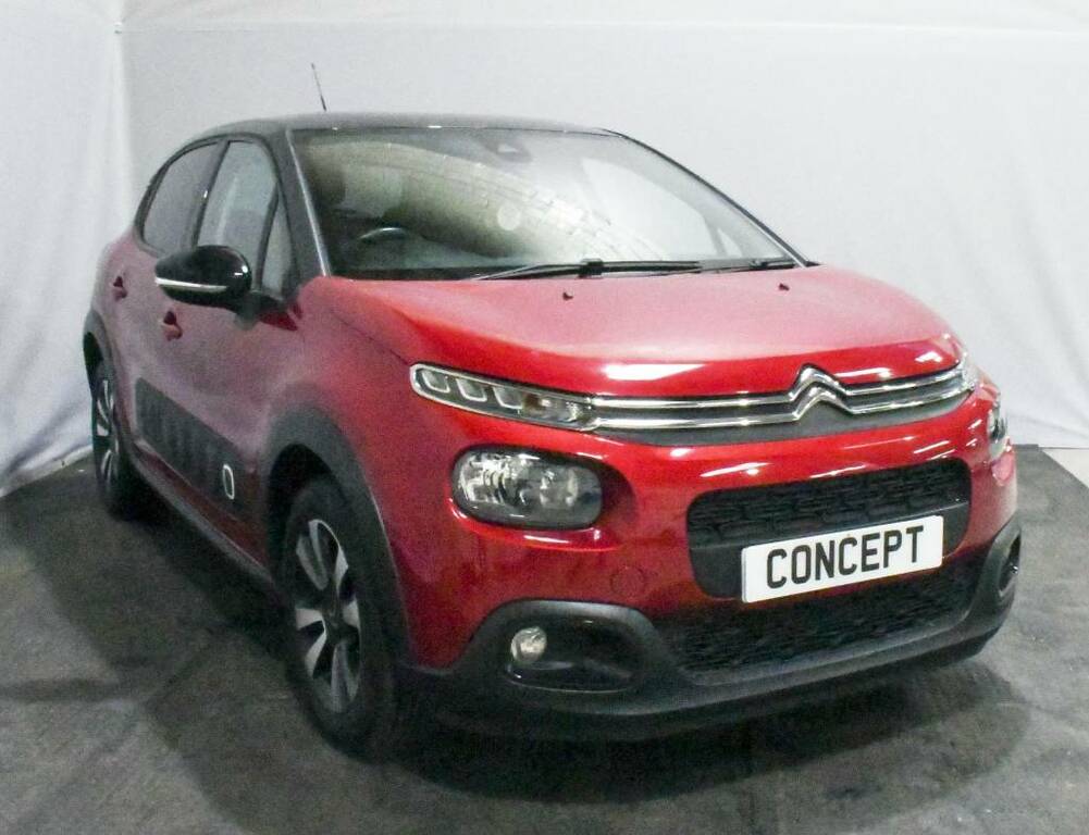 Citroen C3 Hatchback 1.6 Bluehdi 100 Flair Red #2