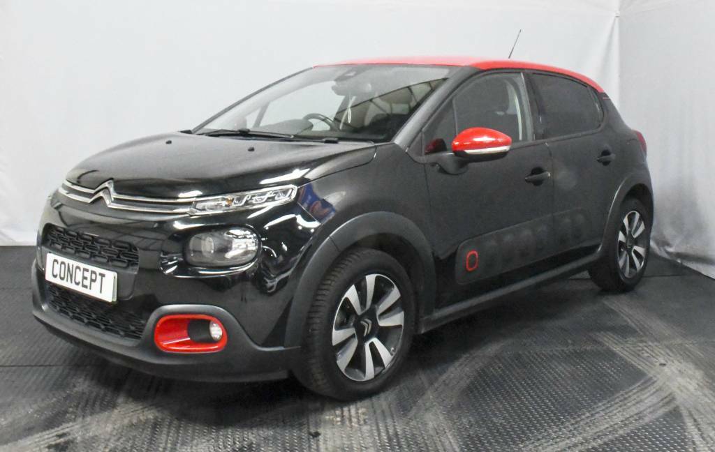 Citroen C3 Hatchback 1.6 Bluehdi 100 Flair Black