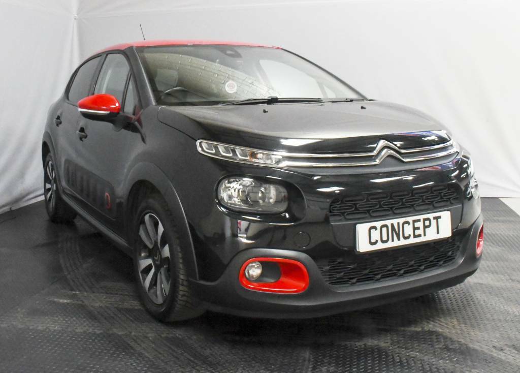 Citroen C3 Hatchback 1.6 Bluehdi 100 Flair Black #2