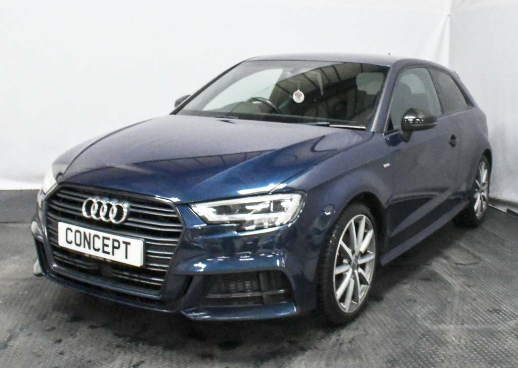 Audi A3 Hatchback Special Editi 2.0 Tdi Black Edition Blue