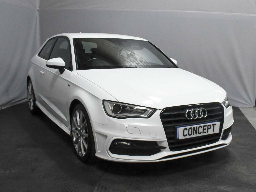 Audi A3 Hatchback 1.6 Tdi 110 S Line White