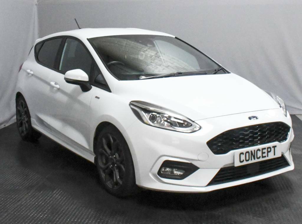 Ford Fiesta Hatchback 1.0 Ecoboost  White #2