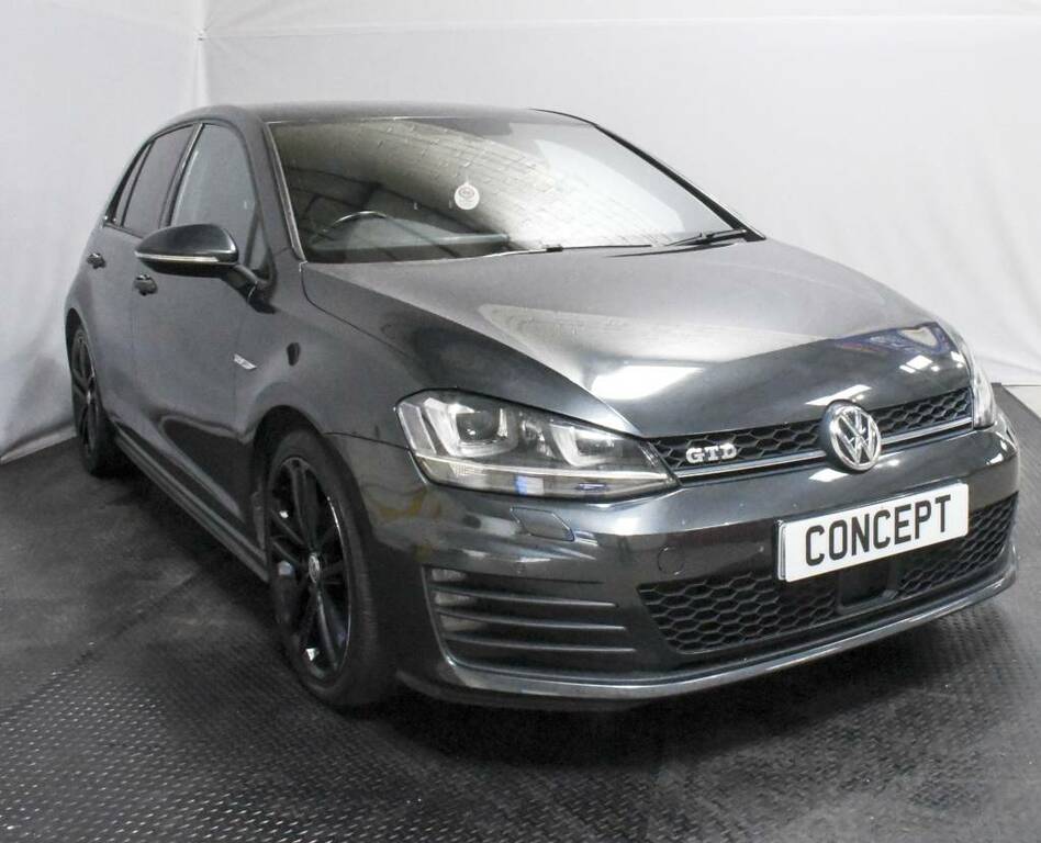 Volkswagen Golf Hatchback 2.0 Tdi Gtd Grey #2