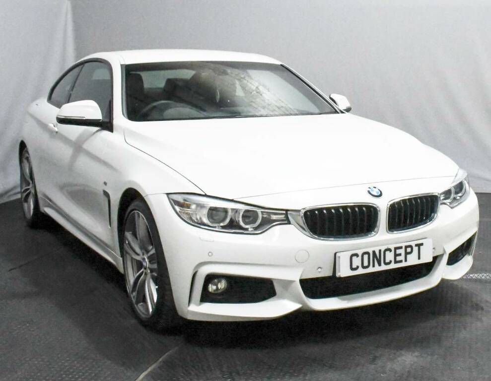 BMW 4 Series Gran Coupe Coupe 420D 190 M Sport White