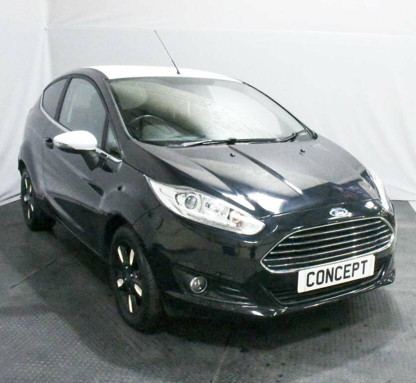Ford Fiesta Hatchback Special E 1.25 82 Zetec Black  Black #2