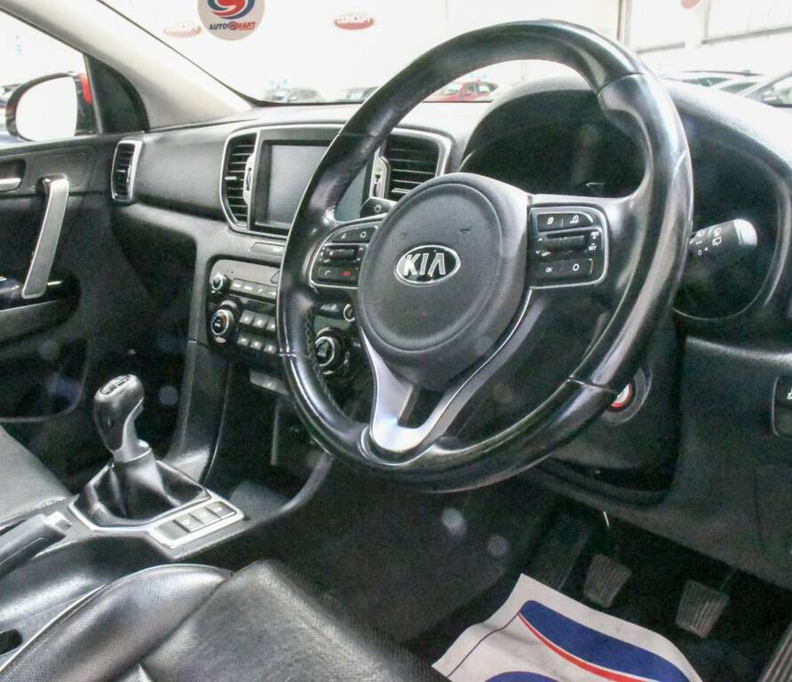 Kia Sportage Estate 1.7 Crdi Isg 3 Red #3