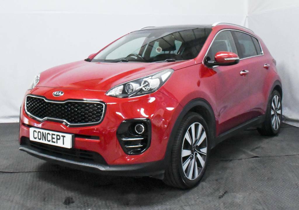 Kia Sportage Estate 1.7 Crdi Isg 3 Red