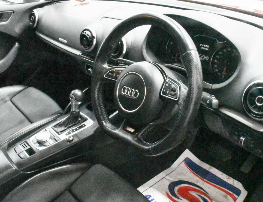 Audi A3 Saloon 2.0 Tdi 184 Quattro S Line Red #3