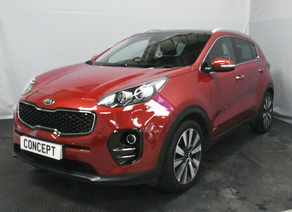 Kia Sportage Estate 2.0 Crdi Kx-4 Red
