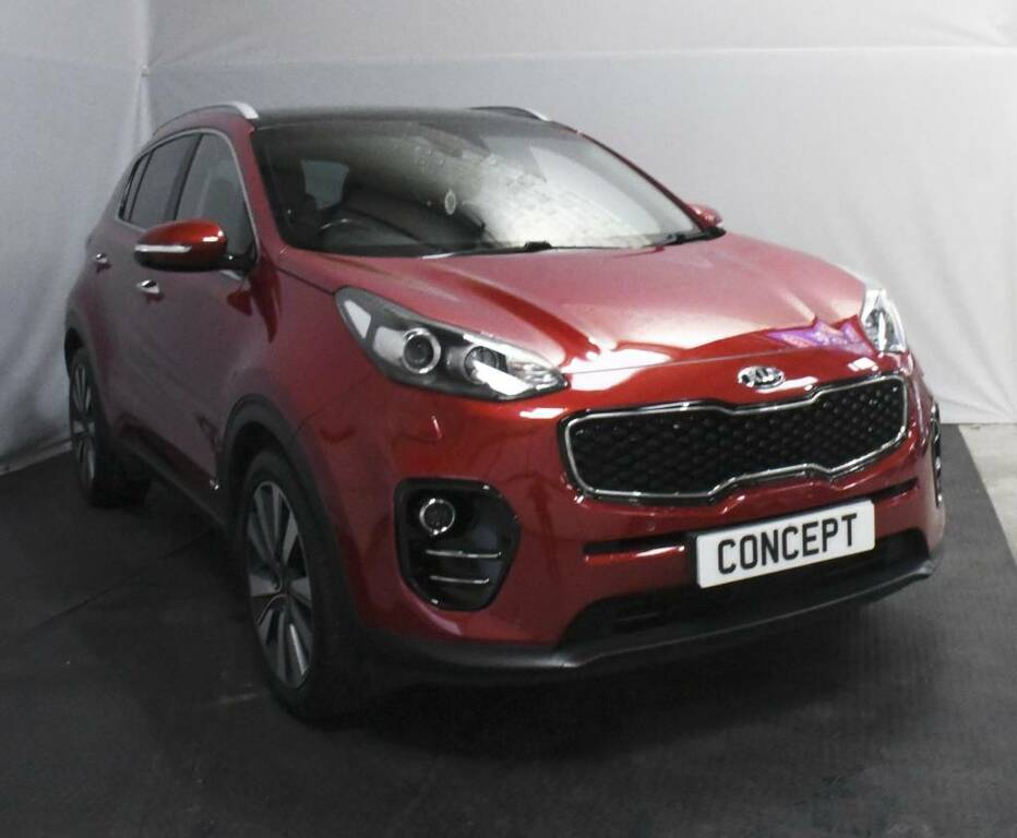 Kia Sportage Estate 2.0 Crdi Kx-4 Red #2