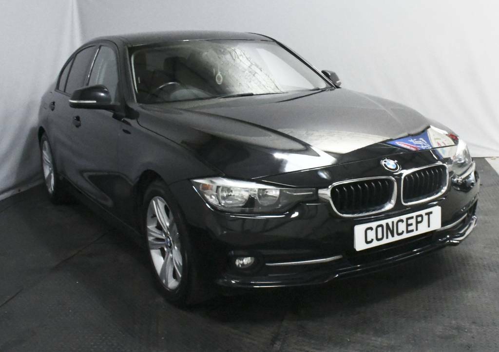 BMW 3 Series Saloon 320D Efficientdynamics Sport Black