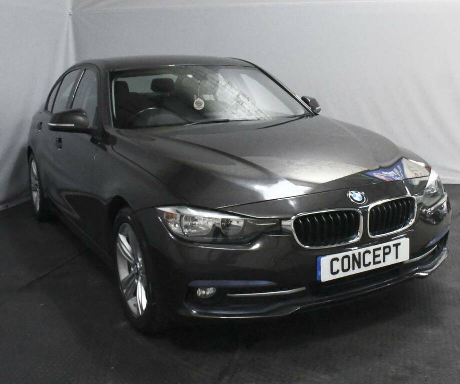 BMW 3 Series Saloon 320D Efficientdynamics Sport Brown #2