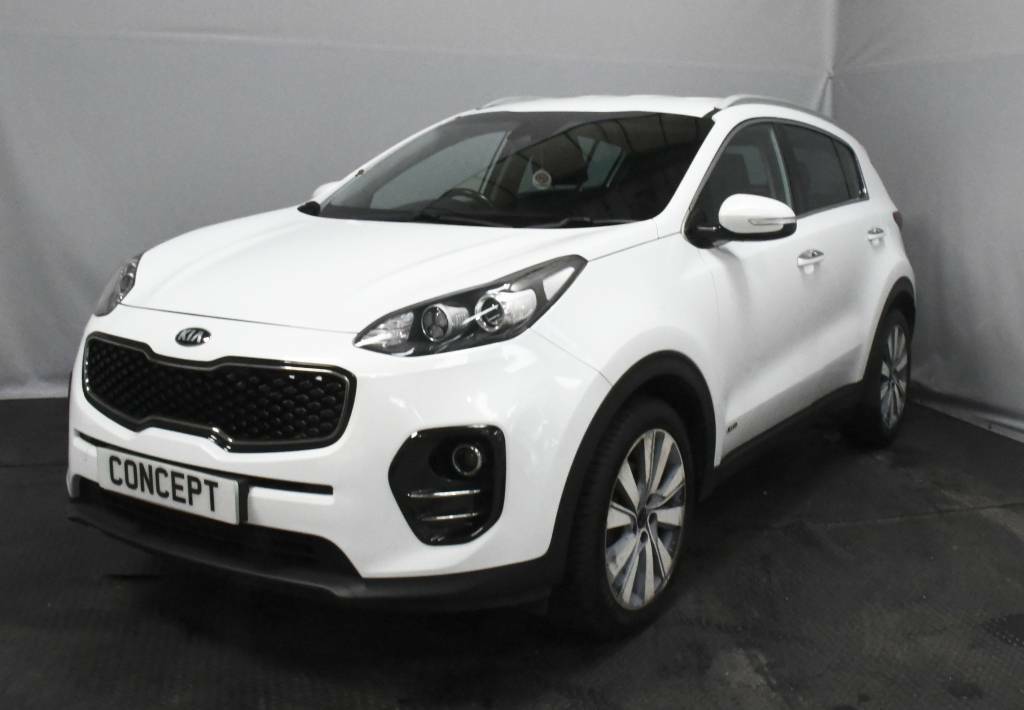 Kia Sportage Estate 2.0 Crdi Kx-3 White #2