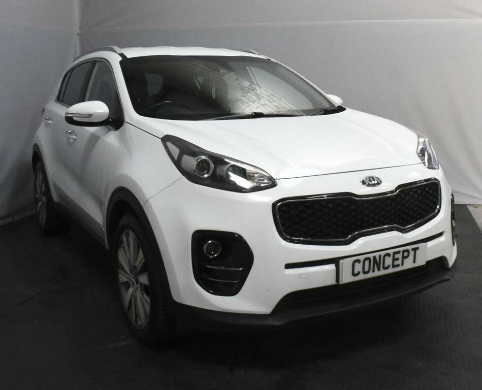 Kia Sportage Estate 2.0 Crdi Kx-3 White