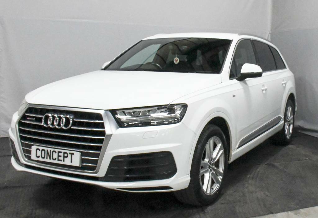 Audi Q7 Estate 3.0 Tdi 218 Quattro S Line White