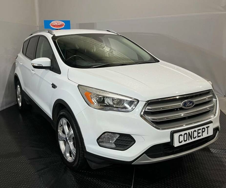 Ford Kuga 2.0Tdci 150Ps Titanium White #2