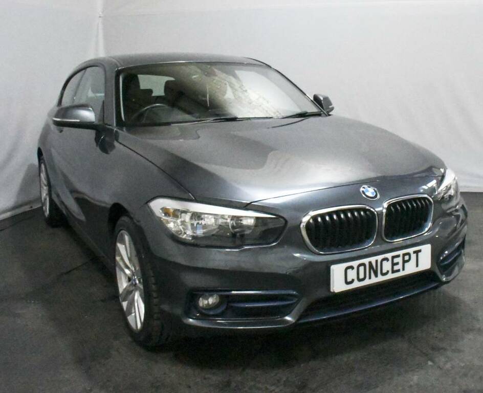 BMW 1 Series Hatchback 116D Sport Grey #2