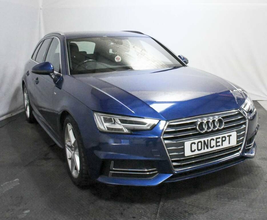 Audi A4 Avant Avant 2.0 Tdi S Line Blue #2