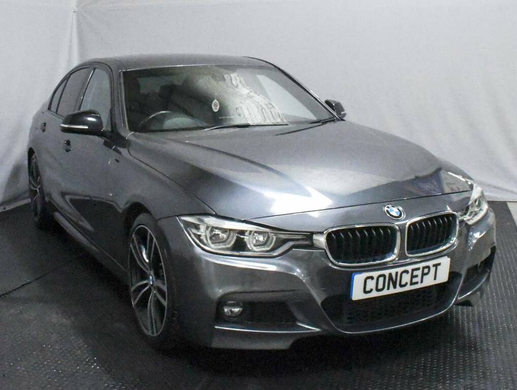BMW 3 Series Saloon 320D M Sport Grey #2