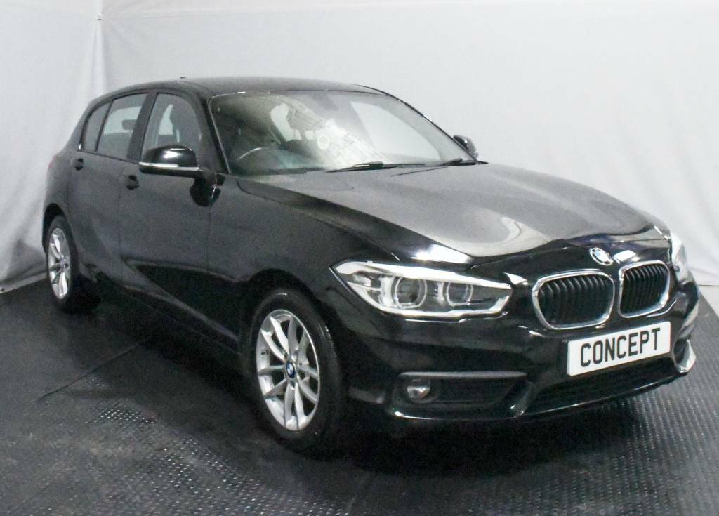 BMW 1 Series Hatchback 116D Se Business Black #2