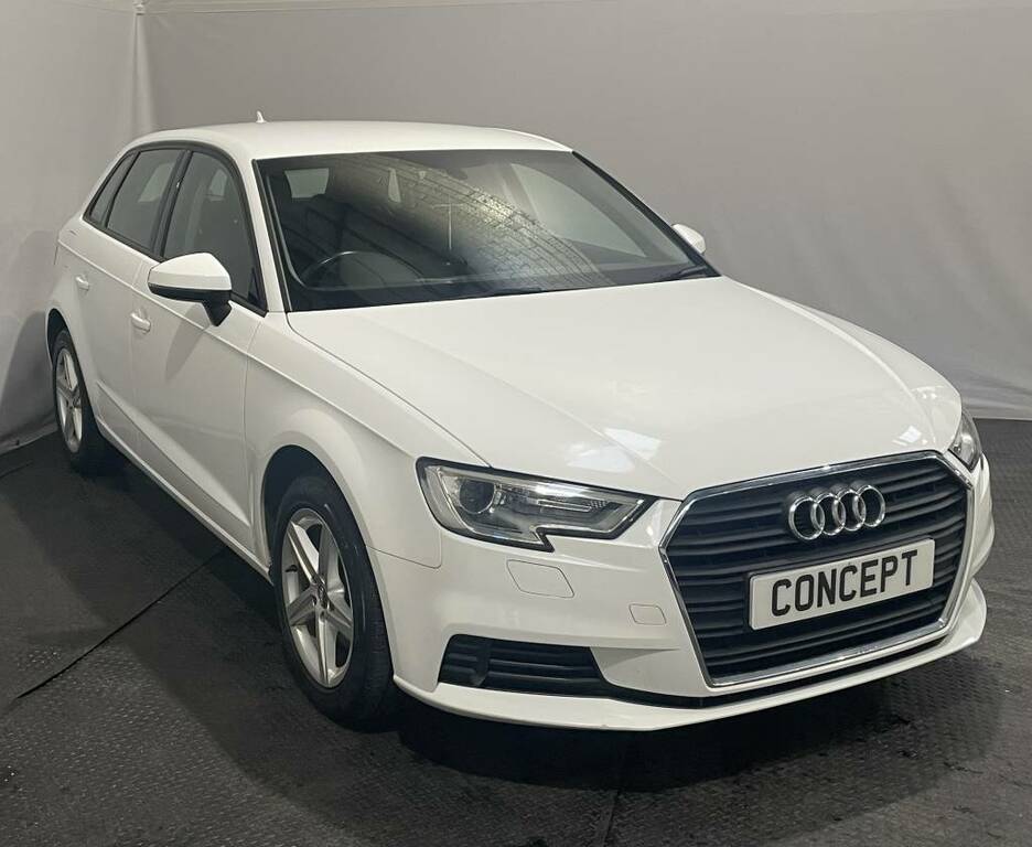 Audi A3 Sportback 1.0 Tfsi Se White #2