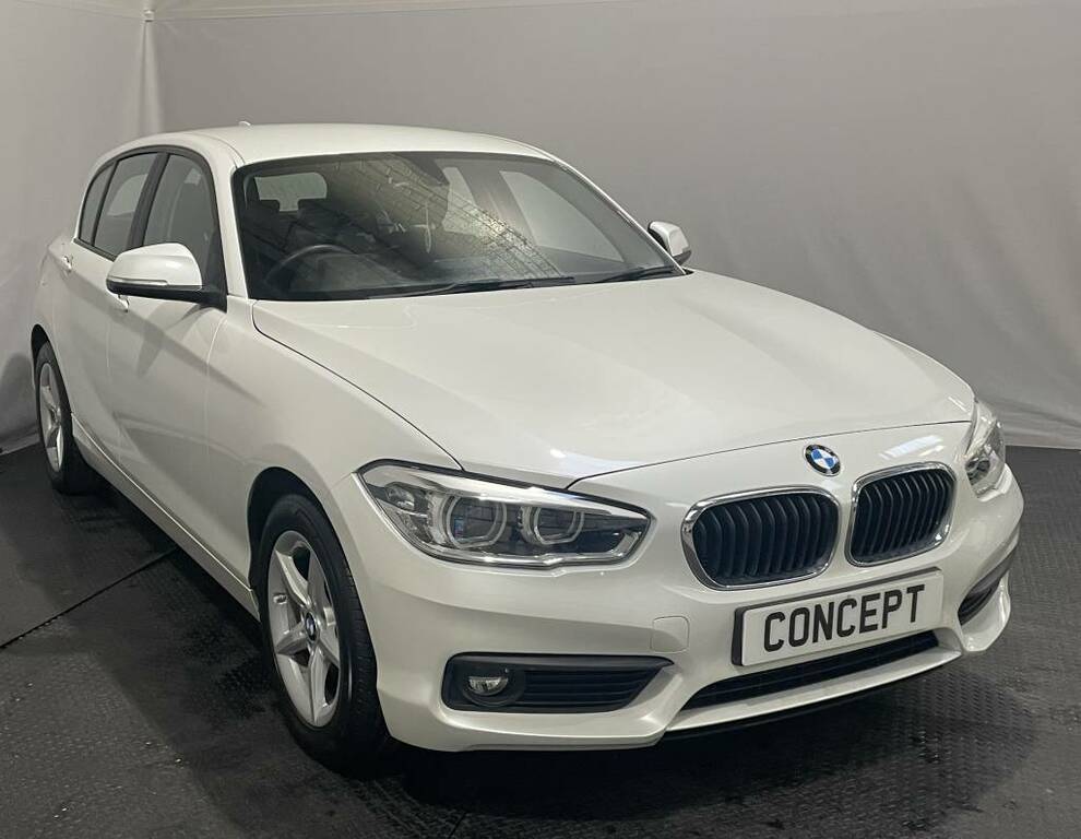 BMW 1 Series Hatchback 116D Se Business White #2