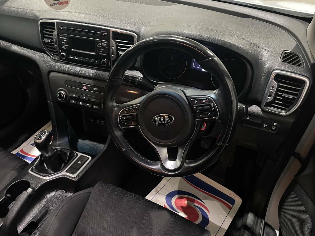 Kia Sportage Estate 1.6 Gdi 1 White #4