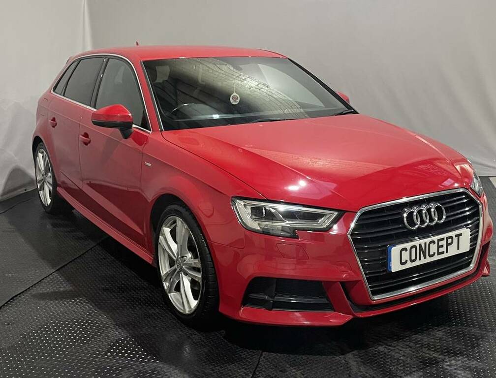 Audi A3 Sportback 1.6 Tdi S Line Red #5