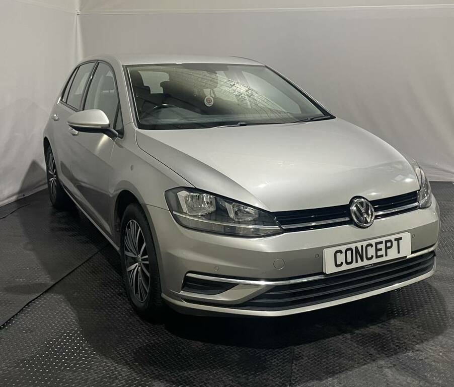 Volkswagen Golf Hatchback 1.0 Tsi 115 Se Nav Silver #4