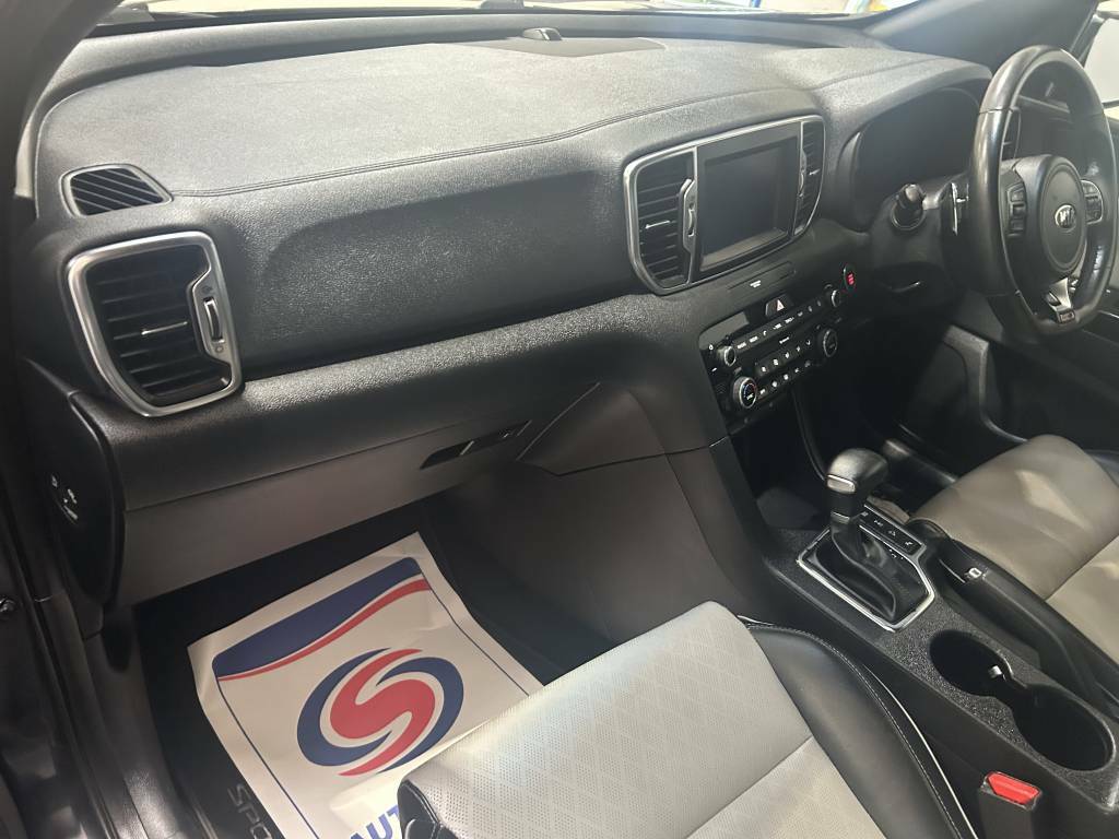 Kia Sportage Estate 2.0 Crdi Gt-line Silver #4